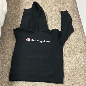 Kids Champion Black Hoodie
